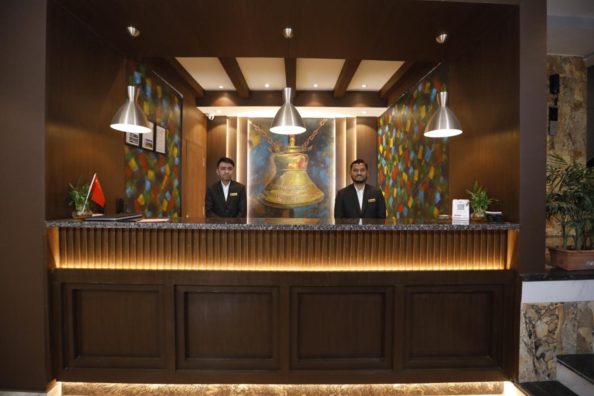 Lakhey Hotel Katmandou Extérieur photo