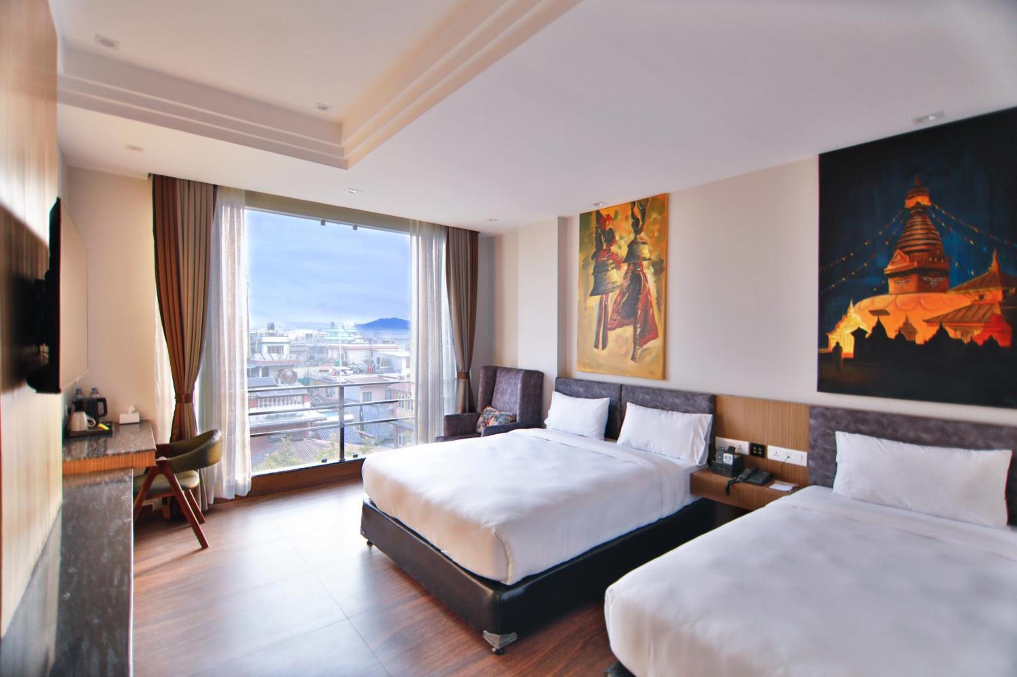 Lakhey Hotel Katmandou Extérieur photo