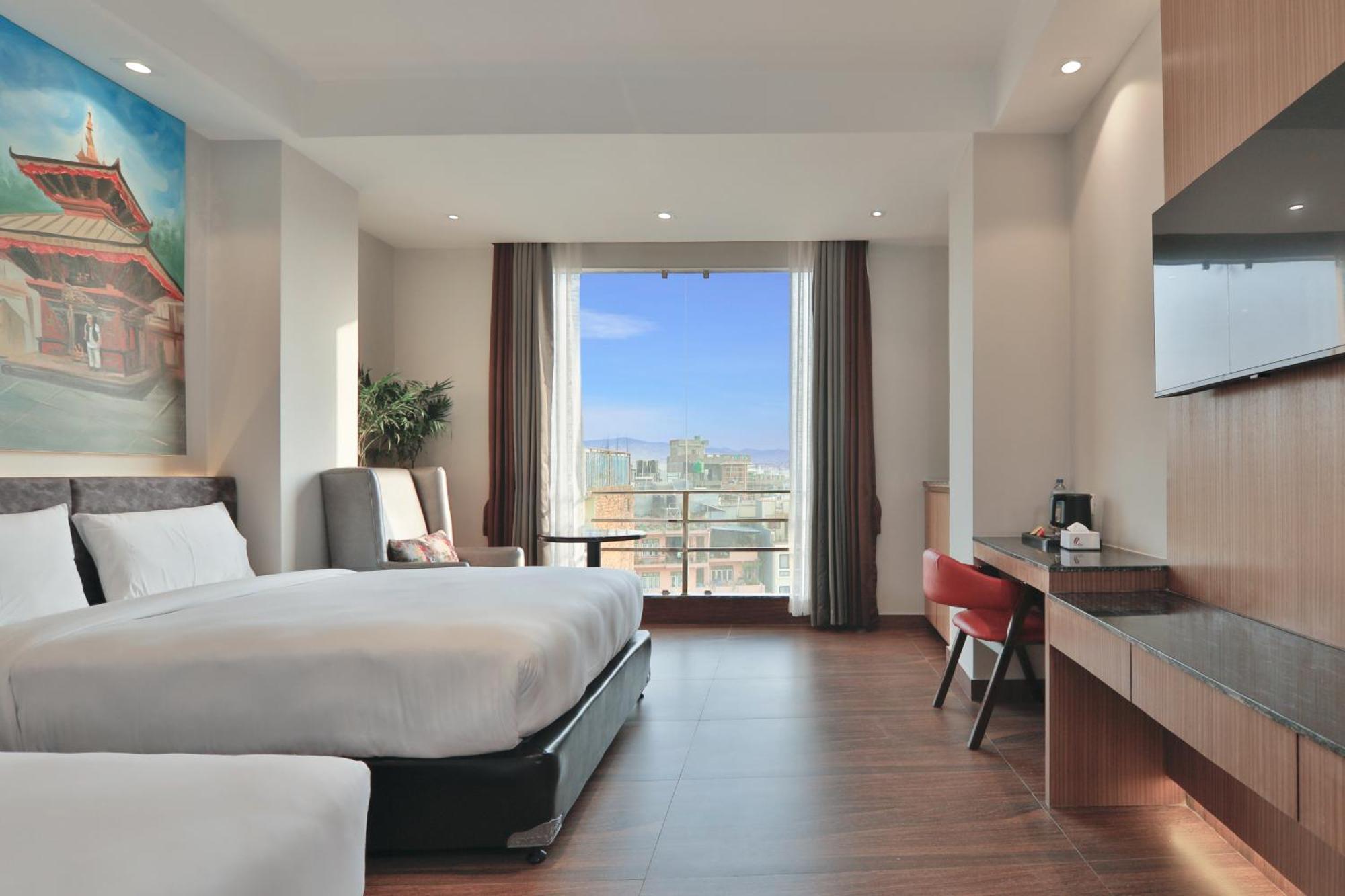 Lakhey Hotel Katmandou Extérieur photo