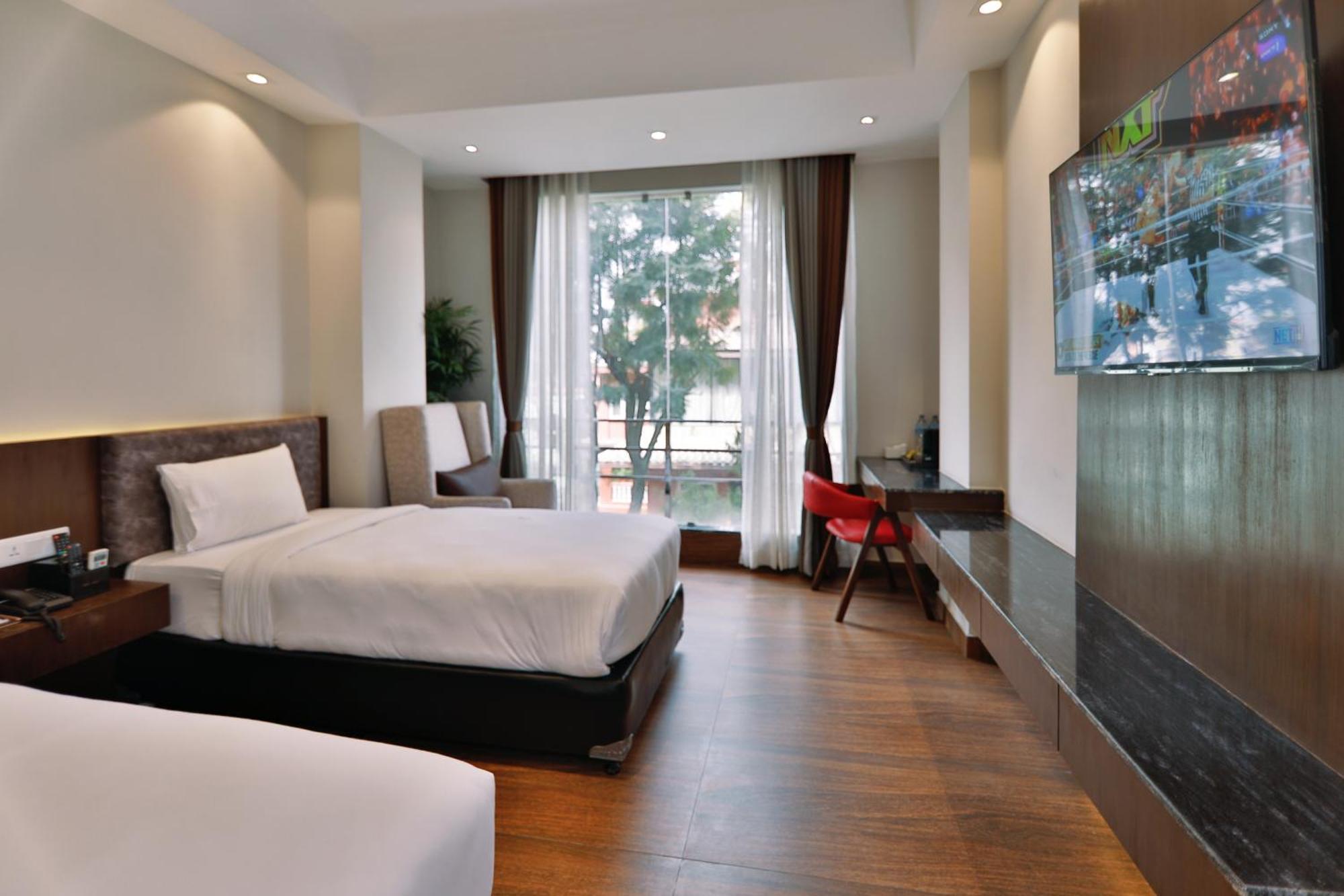 Lakhey Hotel Katmandou Extérieur photo