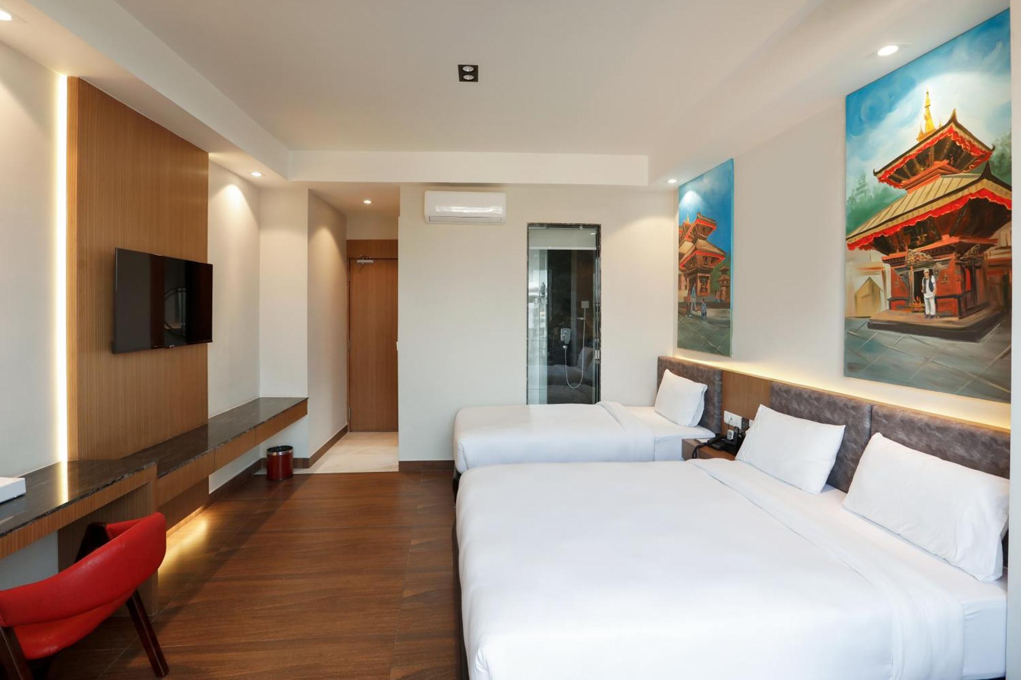 Lakhey Hotel Katmandou Extérieur photo