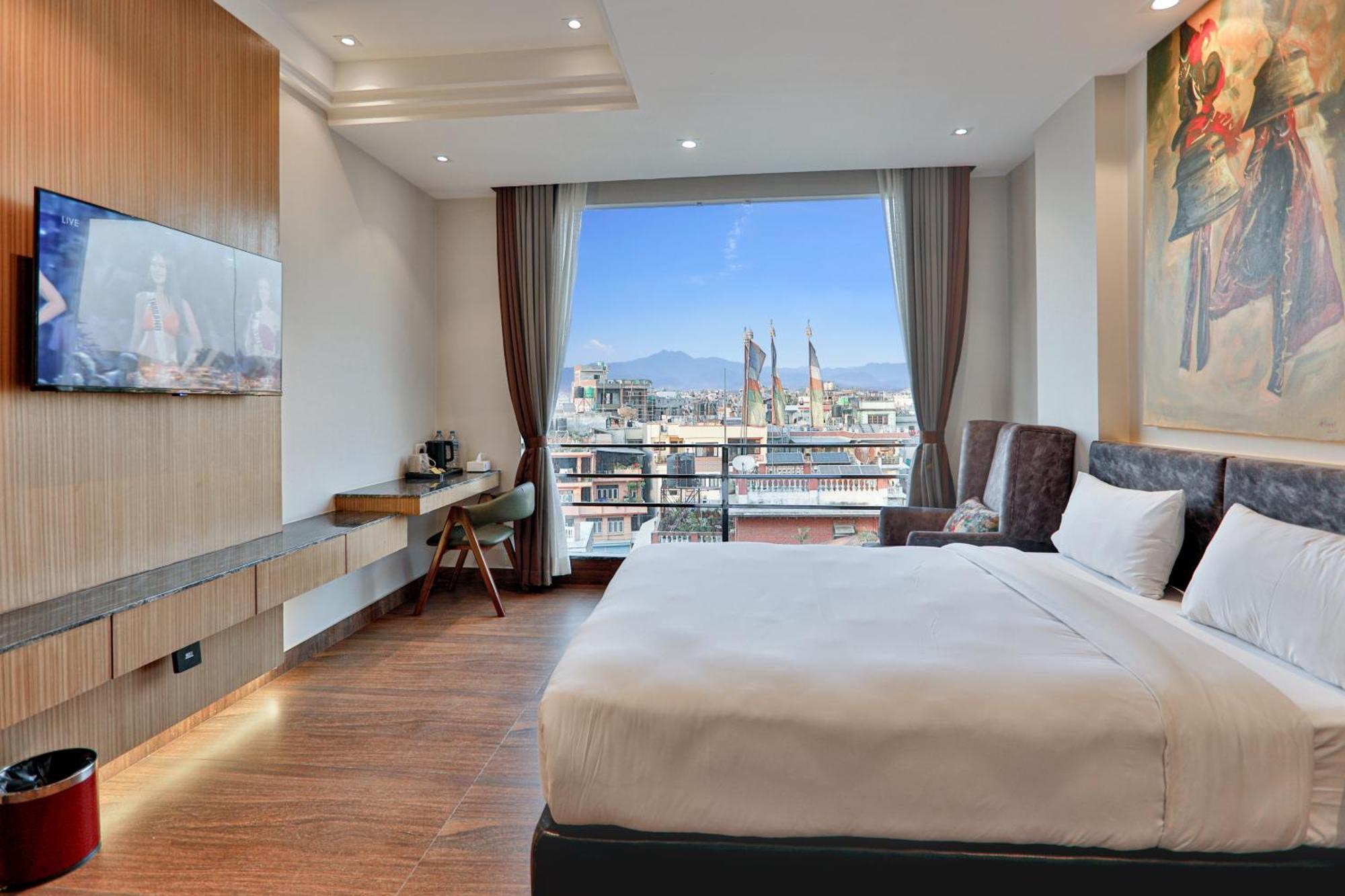 Lakhey Hotel Katmandou Extérieur photo